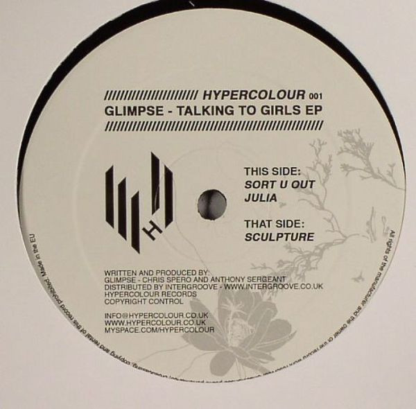 Glimpse - Talking To Girls EP | Hypercolour (HYPE001) - 2