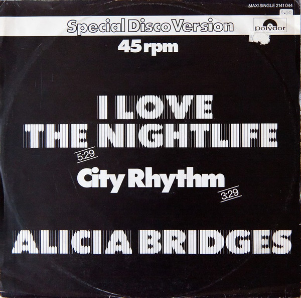 Alicia Bridges - I Love The Nightlife | Polydor (2141 044) - main