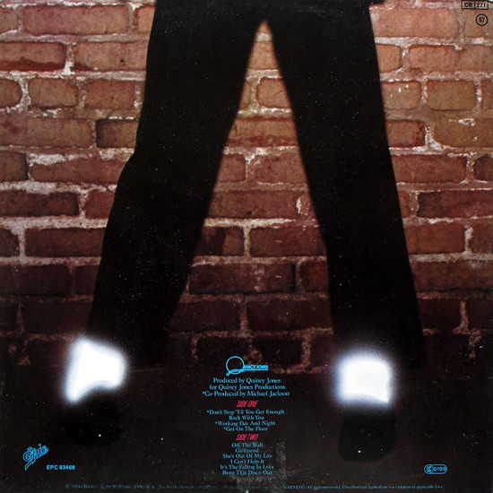 Michael Jackson - Off The Wall | Epic (EPC 83468) - 5
