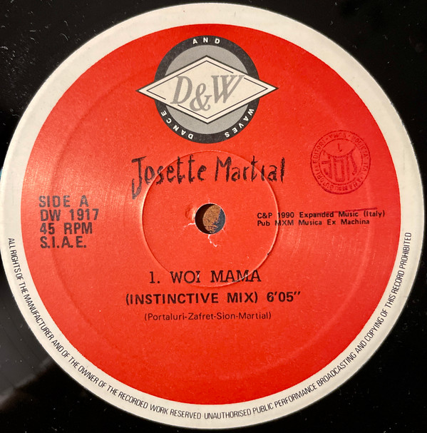 Josette Martial - Woi Mama | Dance And Waves (DW 1917) - 3 Josette Martial - Woi Mama | Dance And Waves (DW 1917) - 3