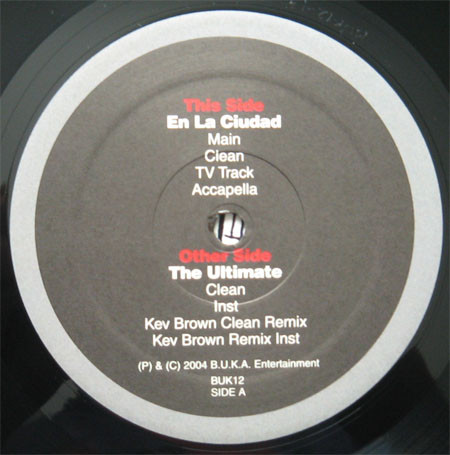 Lone Catalysts - En La Ciudad / The Ultimate | B.U.K.A. Entertainment (BUK 12) - 3