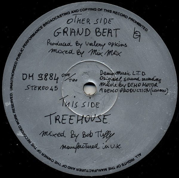 The Mixmaster / Indian Ocean - Grand Beat / Treehouse | Demo Music Ltd (DM 9884) - main