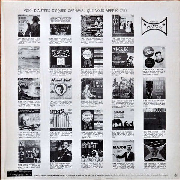 La Bolduc - La Bolduc Chante La Bolduc | Carnaval (C-434) - 2 La Bolduc - La Bolduc Chante La Bolduc | Carnaval (C-434) - 2