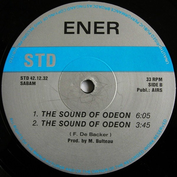 Ener - The Sound Of Odeon | S.T.D. Records (STD 42.12.32) - 4