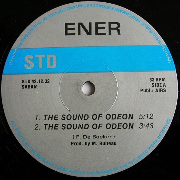 Ener - The Sound Of Odeon | S.T.D. Records (STD 42.12.32) - 3