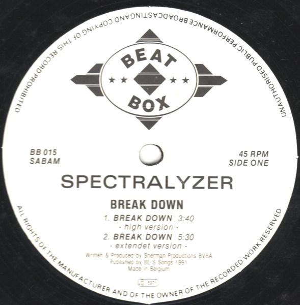 Spectralyzer - Break Down | Beat Box (BB 015) - 2 Spectralyzer - Break Down | Beat Box (BB 015) - 2