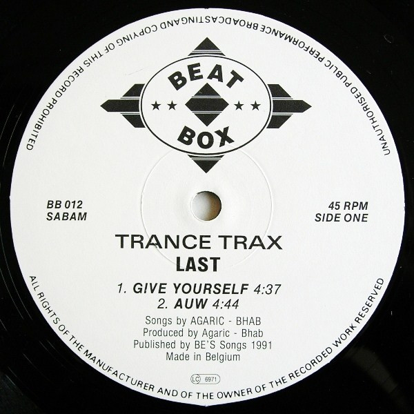 Trance Trax - Last | Beat Box (BB 012) - 3