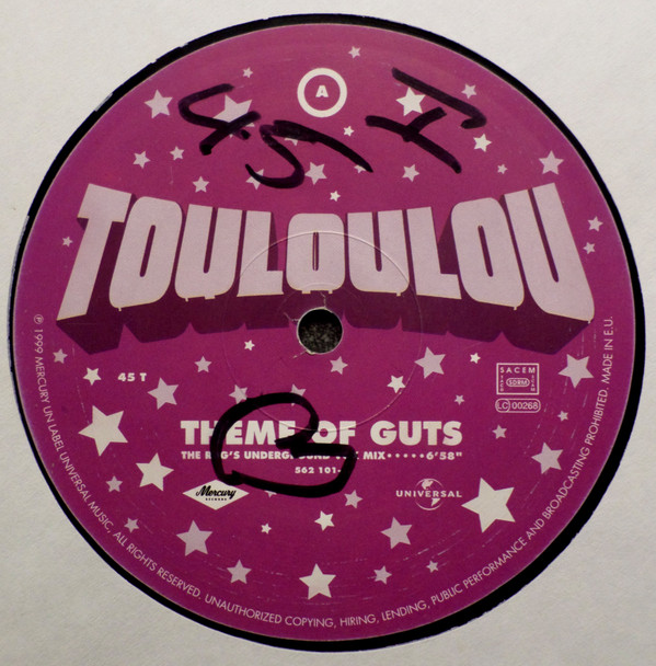Touloulou - Theme Of Guts | Mercury (562 101-1) - 2 Touloulou - Theme Of Guts | Mercury (562 101-1) - 2