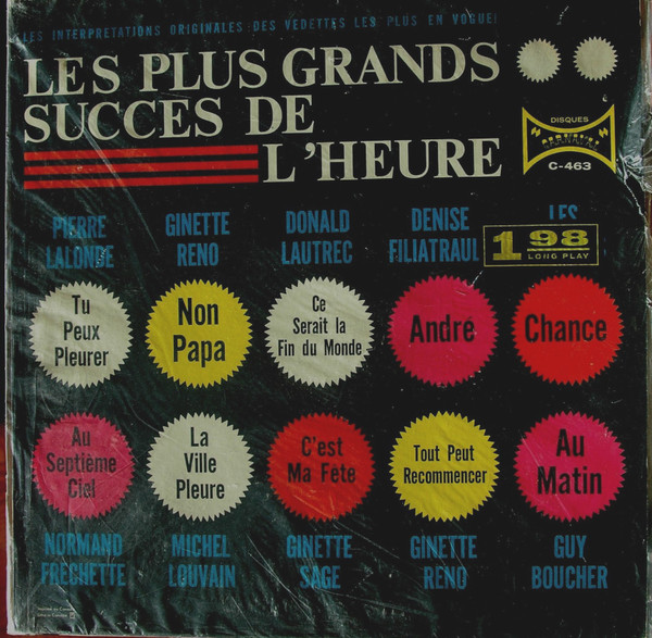 Various - Les Plus Grands Succès De L'Heure | Carnaval (C-463) - main