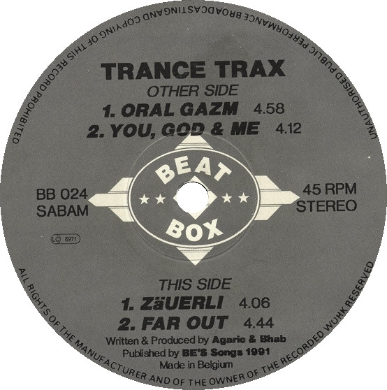 Trance Trax - White | Beat Box (BB 024) - 4 Trance Trax - White | Beat Box (BB 024) - 4