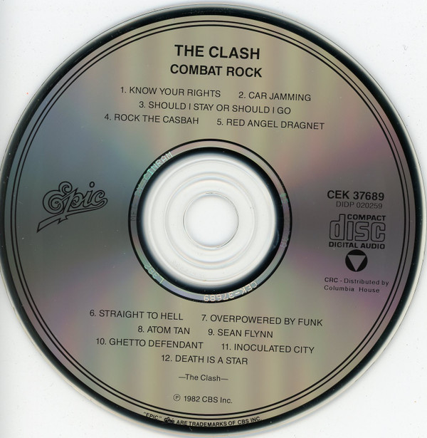The Clash - Combat Rock | Epic (CEK 37689) - 3 The Clash - Combat Rock | Epic (CEK 37689) - 3