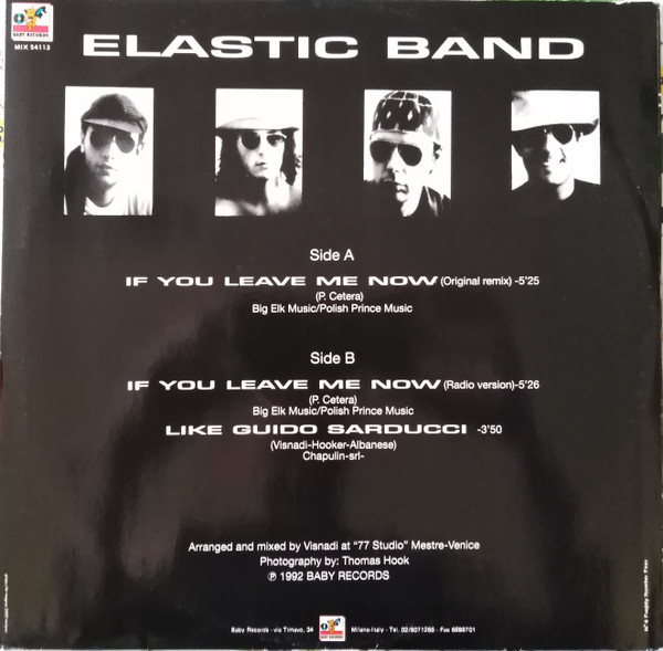 Elastic Band - If You Leave Me Now | Baby Records (MIX 54113) - 2