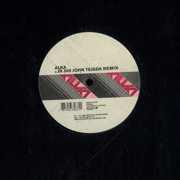Alka - Mifa / JR500 (John Tejada Remix) | Resopal Schallware (RSP002) - 2 Alka - Mifa / JR500 (John Tejada Remix) | Resopal Schallware (RSP002) - 2