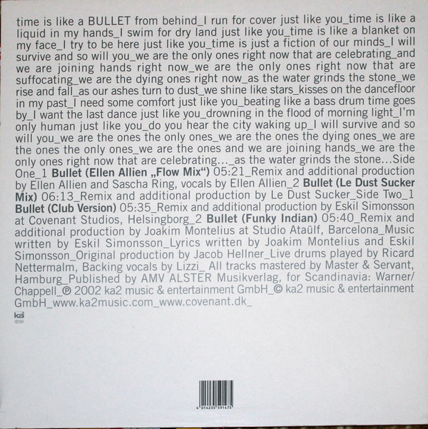 Covenant - Bullet | Ka2 Music (KA2 004) - 2