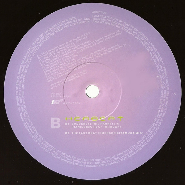Matthew Herbert - Addiction | !K7 Records (!K7131EP)