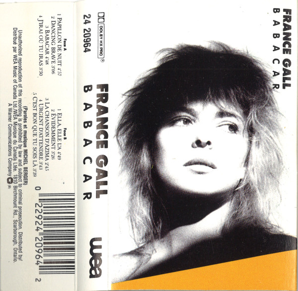France Gall - Babacar | WEA (24 20964)