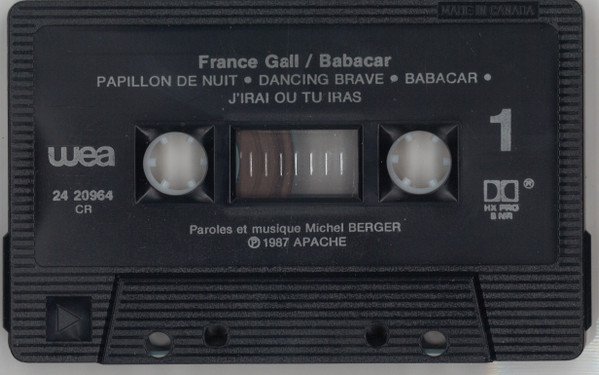 France Gall - Babacar | WEA (24 20964) - 2