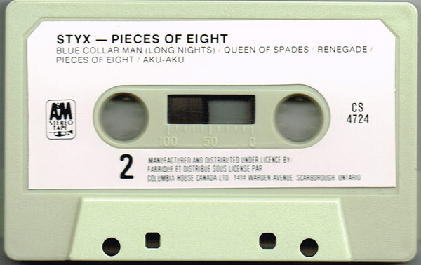 Styx - Pieces Of Eight | A&M Records (CS 4724) - 3 Styx - Pieces Of Eight | A&M Records (CS 4724) - 3