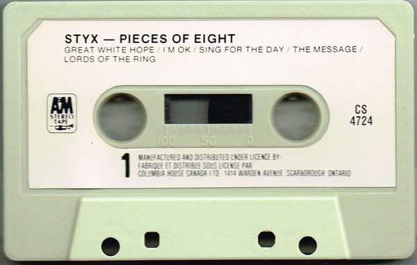 Styx - Pieces Of Eight | A&M Records (CS 4724) - 2 Styx - Pieces Of Eight | A&M Records (CS 4724) - 2