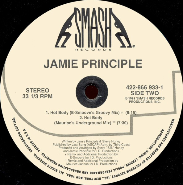 Jamie Principle - Hot Body | Smash Records (422-866 933-1) - 4