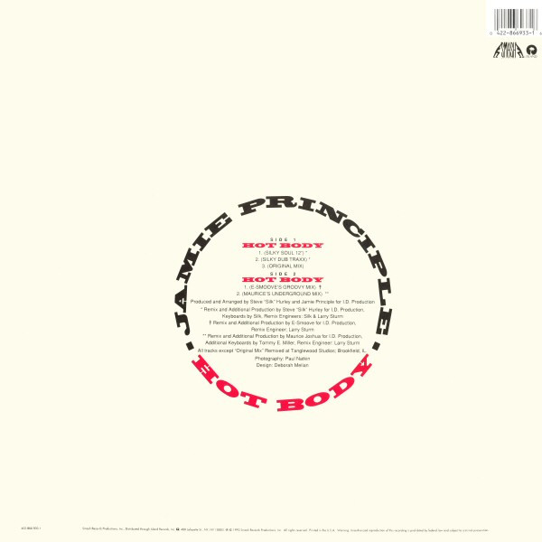 Jamie Principle - Hot Body | Smash Records (422-866 933-1) - 2