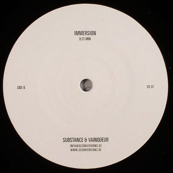 Substance & Vainqueur - Surface / Immersion | Scion Versions (SV 01) - 2