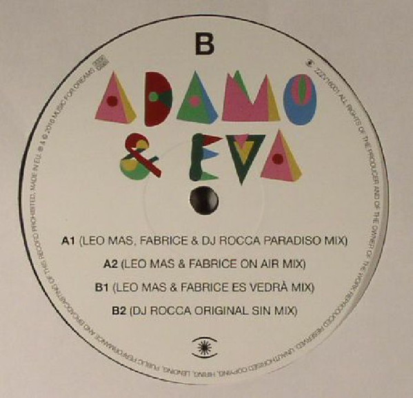 Sonic Friends Of The Galaxy - Adamo & Eva | Music For Dreams (ZZZV 16001) - 2 Sonic Friends Of The Galaxy - Adamo & Eva | Music For Dreams (ZZZV 16001) - 2