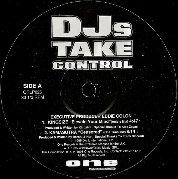 Various - DJs Take Control (Volume 2) | One Records (ORLP026) - 3