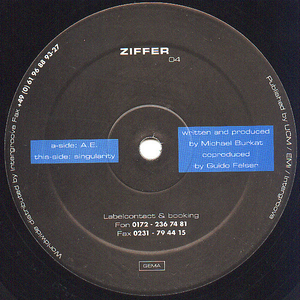DJ Monotone - A.E. | Kennziffer (Ziffer 004) - main