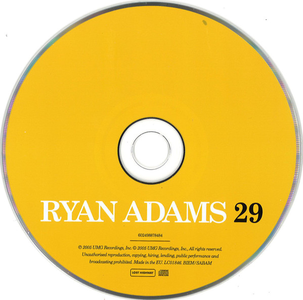 Ryan Adams - 29 | Lost Highway (602498878484) - 4