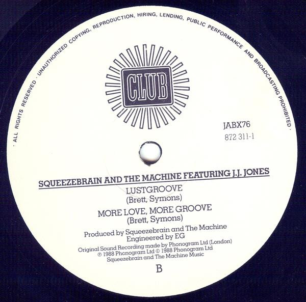 Squeezebrain And The Machine - Lovegroove | Club (JABX 76) - 3