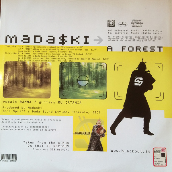Madaski - A Forest | Black Out (MN 04912) - 2