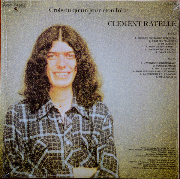 Clément Ratelle - Crois-tu Qu'un Jour Mon Frère | Quatre Saisons (QSLP 403) - 2 Clément Ratelle - Crois-tu Qu'un Jour Mon Frère | Quatre Saisons (QSLP 403) - 2