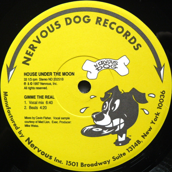 House Under The Moon - Direct Hit / Gimme The Real | Nervous Dog Records (ND 20251) - 2 House Under The Moon - Direct Hit / Gimme The Real | Nervous Dog Records (ND 20251) - 2