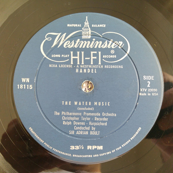 The Water Music (Complete)