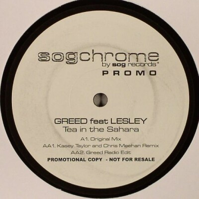 Greed Feat. Lesley - Tea In The Sahara | Sog Chrome (Sogch004)