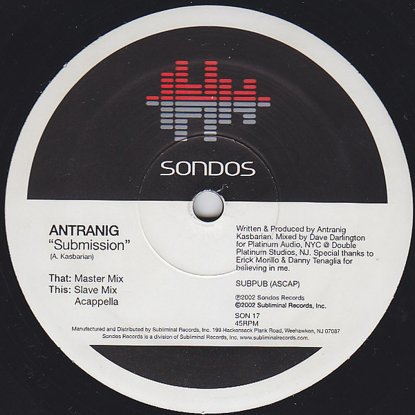 Antranig - Submission | Sondos (SON 17) - 2
