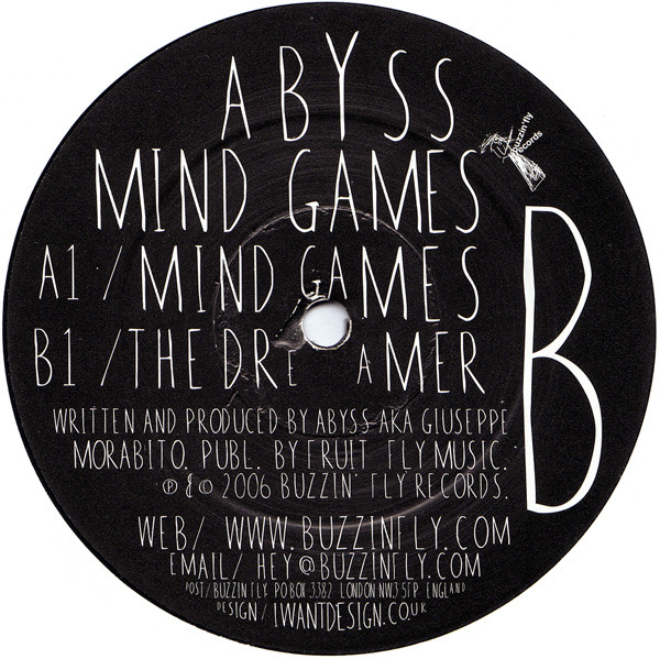 Abyss - Mind Games | Buzzin' Fly Records (022BUZZ) - 3 Abyss - Mind Games | Buzzin' Fly Records (022BUZZ) - 3