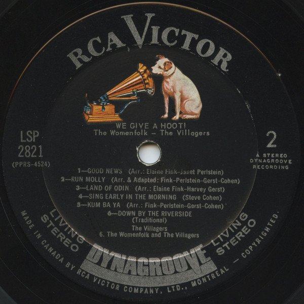 The Womenfolk , The Villagers - We Give A Hoot! | RCA Victor (LSP 2821) - 4 The Womenfolk , The Villagers - We Give A Hoot! | RCA Victor (LSP 2821) - 4