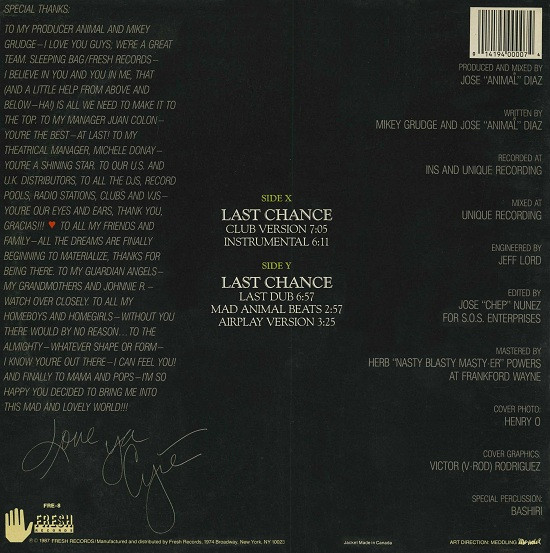 Cyré - Last Chance | Fresh Records (FRE-8) - 2 Cyré - Last Chance | Fresh Records (FRE-8) - 2