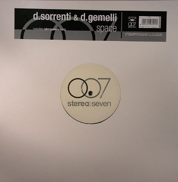 D. Sorrenti & D. Gemelli - Space | Stereoseven (ste048)