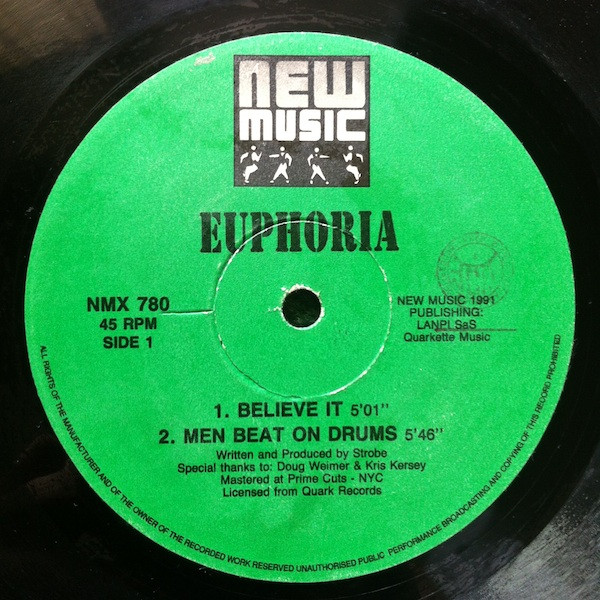 Euphoria - Believe It | New Music International (NMX 780) - 3