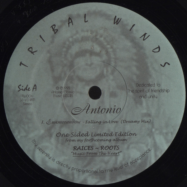 Antonio Ocasio - Enamorandose - Falling In Love | Tribal Winds (TW006)