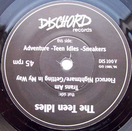 The Teen Idles - Anniversary | Dischord Records (DIS100V) - 3