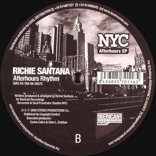 Peter Bailey / Richie Santana - NYC Afterhours EP | Iberican! Recordings (IBER027) - 2 Peter Bailey / Richie Santana - NYC Afterhours EP | Iberican! Recordings (IBER027) - 2