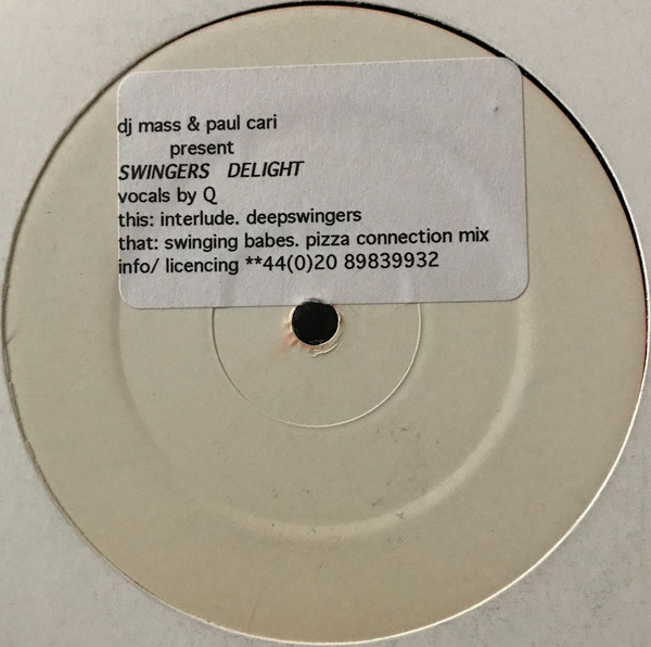 DJ Mass & Paul Cari - Swingers Delight | Shoreline Records UK (SH002) - main