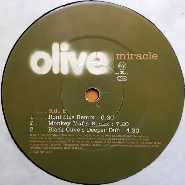 Olive - Miracle | RCA (74321461241) - 4