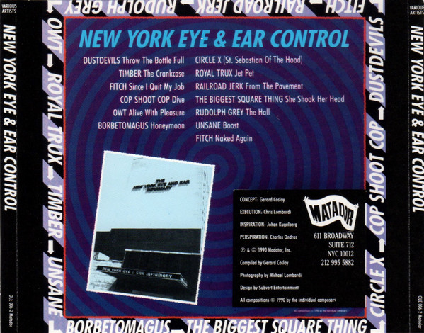 New York Eye And Ear Control