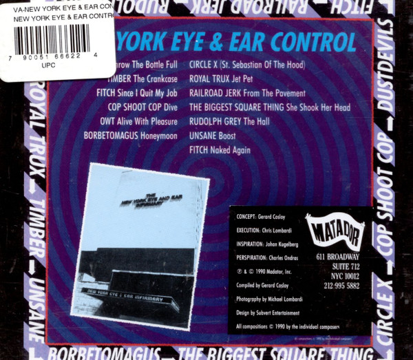 New York Eye And Ear Control