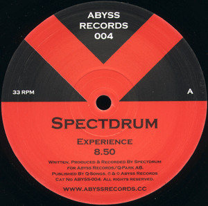 Spectdrum - Experience / All The Way | Abyss Records (ABYSS-004) - main